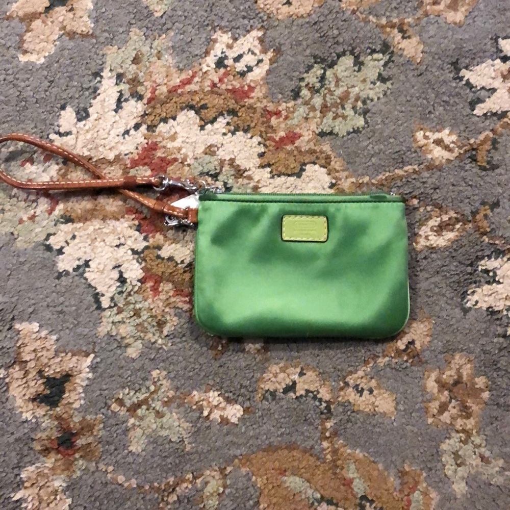 Coach Wallet Green